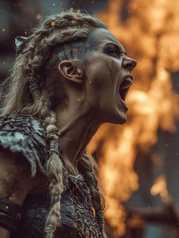 The Wild woman Woman in the Woods