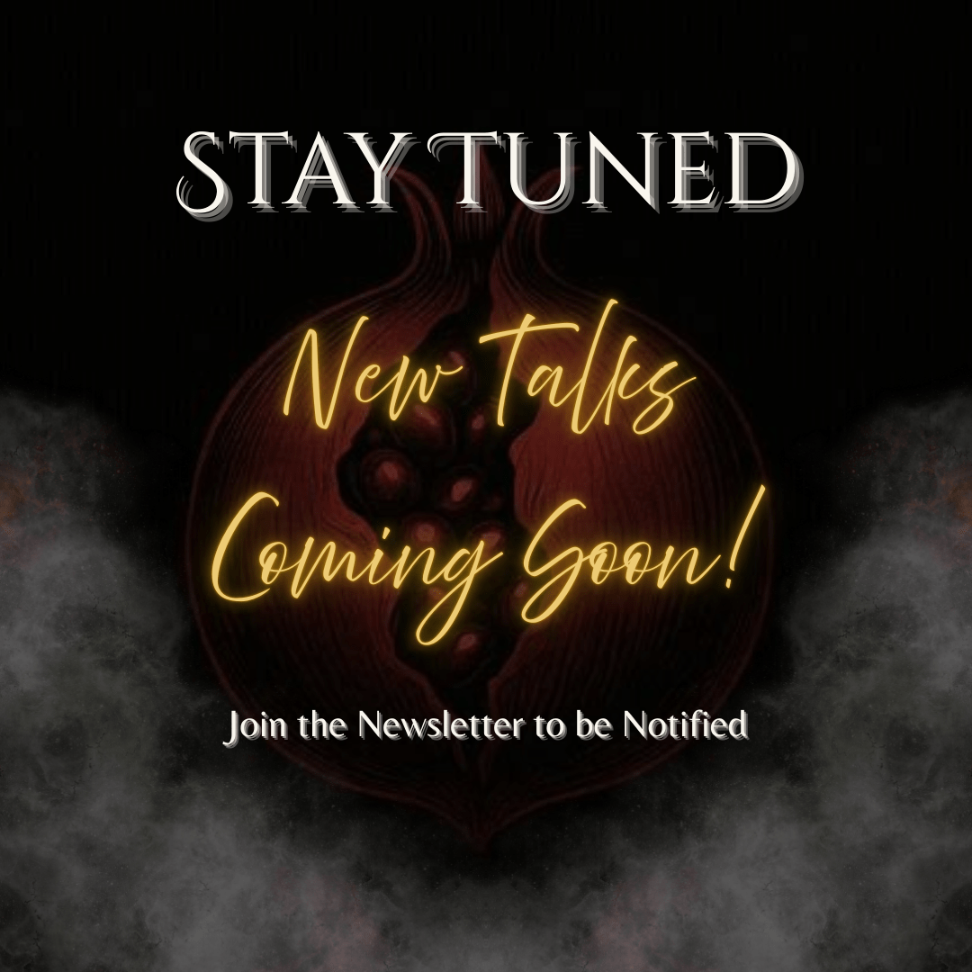 New Talks Coming Soon