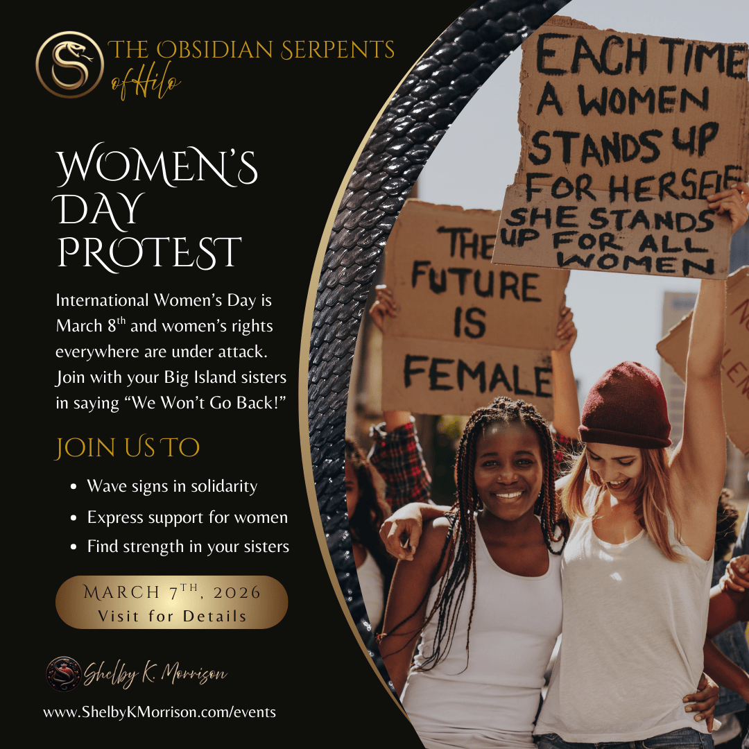 Women's Day Protest: Hawaii Stands With Women