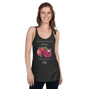 The Fruit Was The Key Racerback Tank